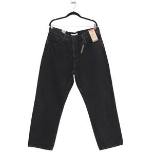 Levi's Mid-Rise '94 Baggy Straight Jeans Black Stonewash Size 33 x 31